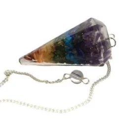 Pendulum Faceted Orgone With Crystals -LifeSizeCutouts Shop 30111046 42838.1669197113