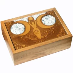 Magickal Designs Box - Moon Goddess With Rainbow Moonstone