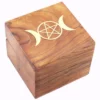 Magickal Designs Mini Box With Brass Triple Moon
