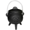 Small Pentagram Cast Iron Cauldron