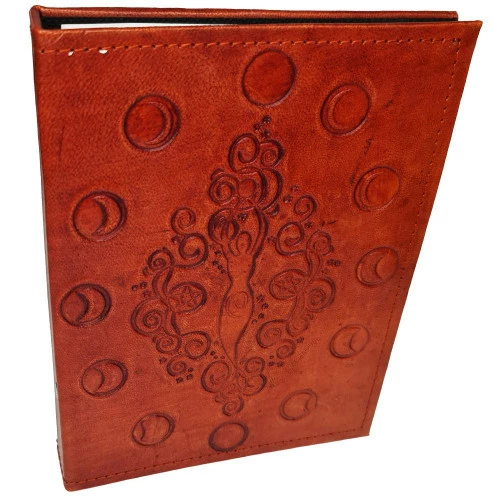 Moon Phase Goddess Leather Journal 1 Moon Phase Goddess Leather Journal