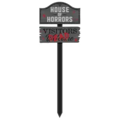 Yard Stake House Of Horrors