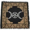 Triple Goddess With Pentagram Altar/Tarot Cloth