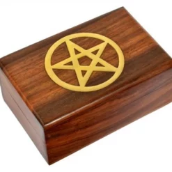 Box With Brass Pentagram Top