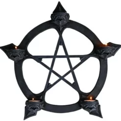 Pentagram Wall-hanging Tealight Holder