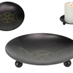 Iron Dish With Triple Moon