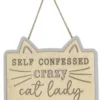 Crazy Cat Lady Sign