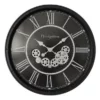 Steampunk Steampunk Clock Black And Silver