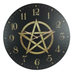 Clock With Pentagram