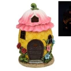Fairies Fairy Garden Honeycomb Solar House