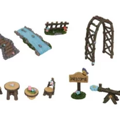 Fairies Set Of 10 - Fairy Garden Displays