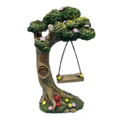 Fairies Fairy Tree House And Swing