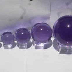 Mini Clear Crystal Ball -LifeSizeCutouts Shop G BALL01 3 02396.1657430626