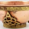 Copper Offering Bowl - Triquetra