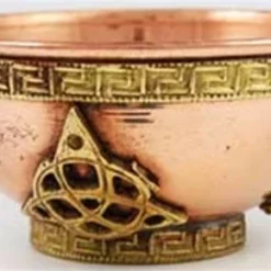 Copper Offering Bowl - Triquetra