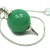 Pendulum Crystal Ball With Velvet Pouch