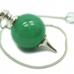 Pendulum Crystal Ball With Velvet Pouch
