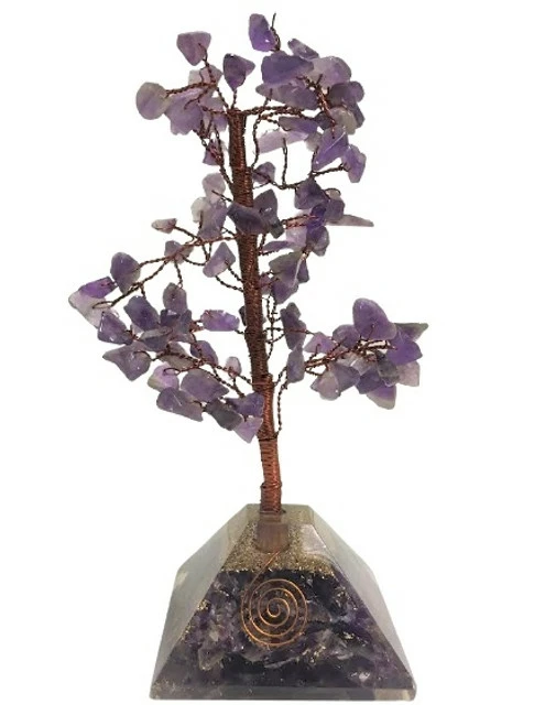Gemstone Wish Trees - 100 Chips Orgone Base 3 Gemstone Wish Trees - 100 Chips Orgone Base - Image 3