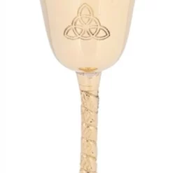 Brass Goblet With Triquetra