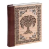 Carved Wood Journal - Celtic Tree