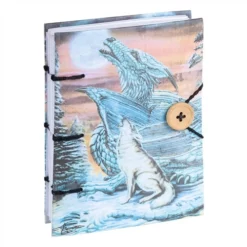 Dragons Paper Journal - Dragon Wolf