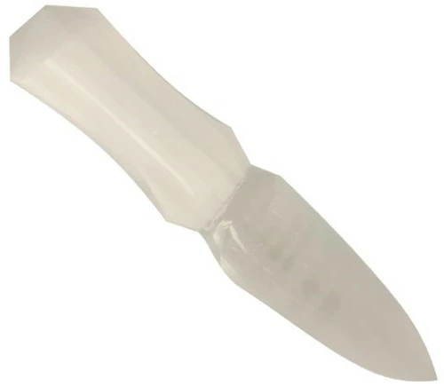 Selenite Athame Boline 1 Selenite Athame Boline