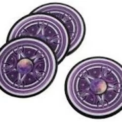 Altar Tile - Moon Pentagram