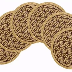 Cork Tile - Flower Of Life