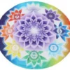 Round Altar Cloth Lotus Chakra