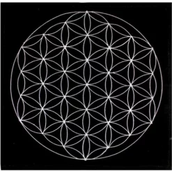 Flower Of Life Velvet Mat