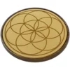 Fancy Crystal Grid With The Flower Of Life