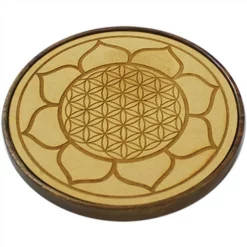 Fancy Crystal Grid - Sacred Flower Design