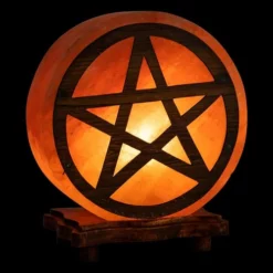 Magickal Designs Pentagram Salt Lamp