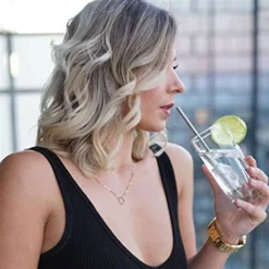 Crystal Stainless Steel Straw -LifeSizeCutouts Shop N STW01 3 88762.1657424766