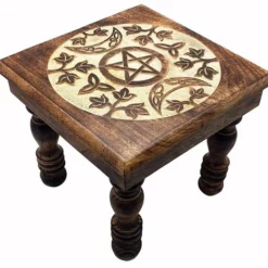 Witchy Moon Altar Table