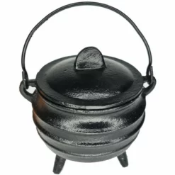 Medium Striped Tripod Cauldron