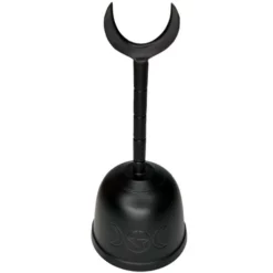 Black Altar Bell With Triple Moon