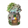 Fairies Fairy Garden Succulent House With LED