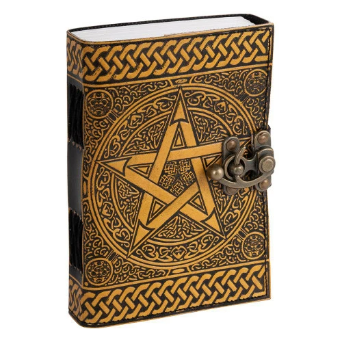 Magickal Designs Leather Pentacle Journal - Various 3 Magickal Designs Leather Pentacle Journal - Various - Image 3