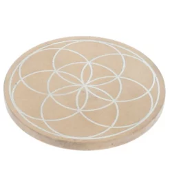Plain Crystal Grid With The Flower Of Life