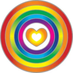 SunSeal - Rainbow Heart