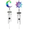 Windchime Pair - Star And Moon