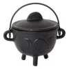 Medium Cast Iron Cauldron - Triple Moon
