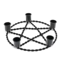 Round Pentagram Candle Holder