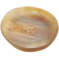 Horn Bowl With Pentagram