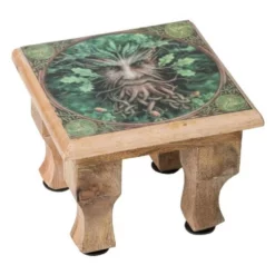Carved Altar Table - Greenman Print