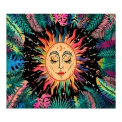 Peach Skin Tapestry - Tropical Sunface