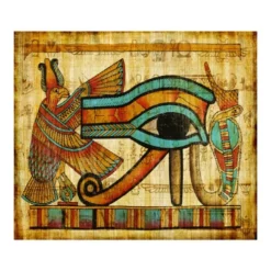 Peach Skin Tapestry - Eye Of Horus