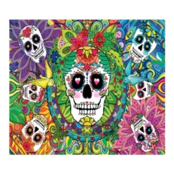 Skulls & Death Peach Skin Tapestry - Sugarskulls