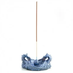 Dragons Incense Burner Twin Ice Dragons